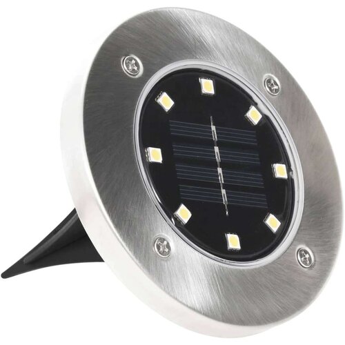 VidaXL Solarne talne svetilke 8 kosov LED toplo bele Slike