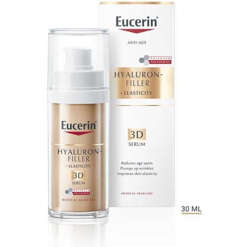 Eucerin Hyaluron-Filler + Elasticity 3D Serum serum za lice 30 ml Slike