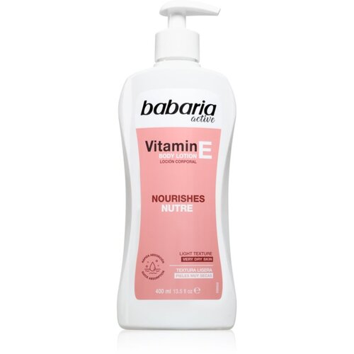 Babaria Vitamin E hranjivo mlijeko za tijelo 400 ml Cijene