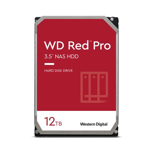 Western Digital WD 12TB 3.5 SATA III 256MB 7200rpm Red Pro serija WD121KFBX Slike