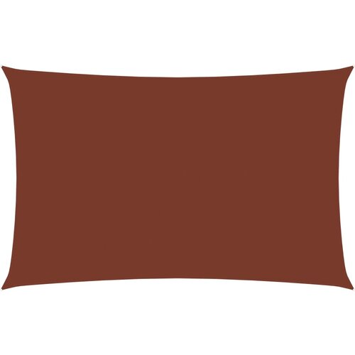 vidaXL Senčno jadro oksford blago pravokotno 2x5 m terakota, (20609332) Cene