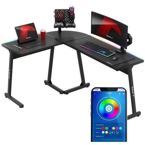 Hero 6.0 RGB crni kutni stol za igranje 147 cm Cijene