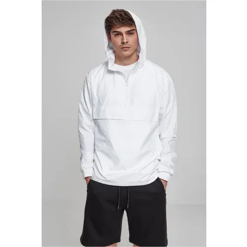 UC Men Basic Pull Over Jacket White