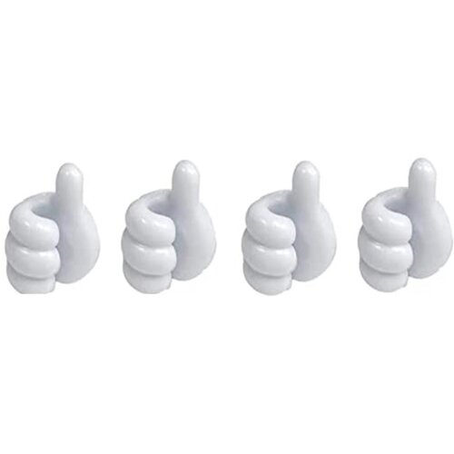 INF Palec za vzmetenje 4-pack White, (21247146) Slike