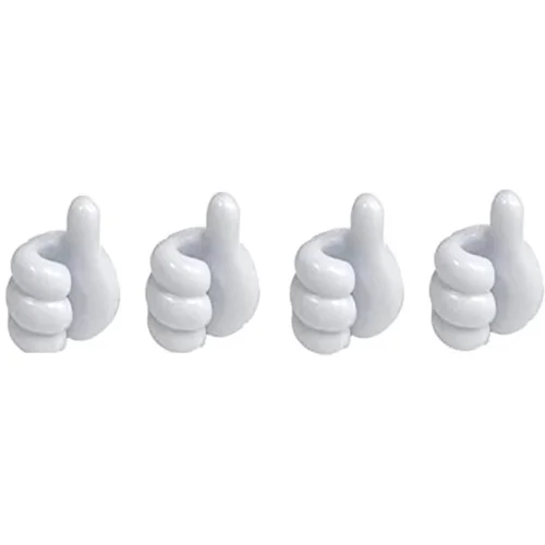 INF Palec za vzmetenje 4-pack White, (21247146)