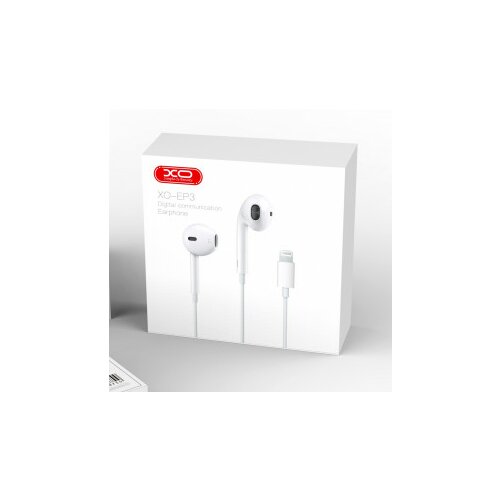XO slušalice EP3 za iphone bela Slike