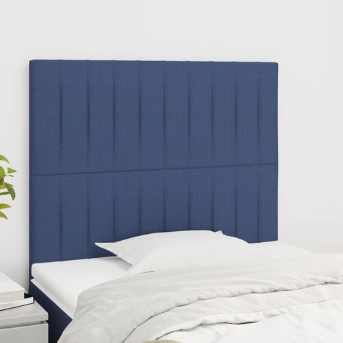  Uzglavlje plavo 100x5x118/128 cm tkanina Cijene