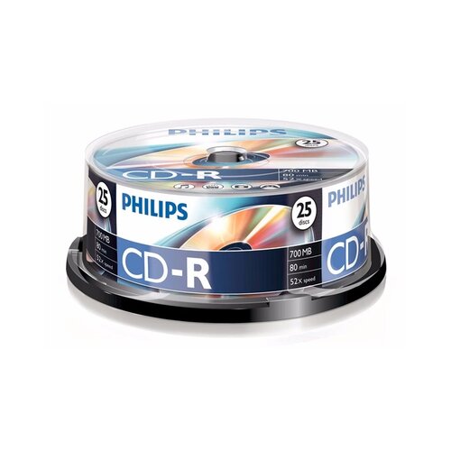 Philips CD-R80CB*25 cake-box 52x Cijene