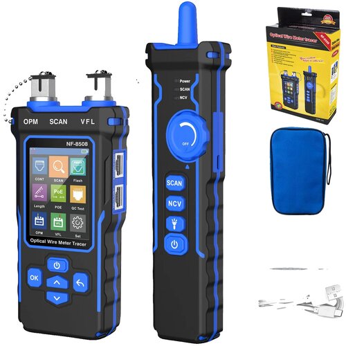 Noyafa Tester omrežnih kablov, PoE testiranje, optični merilnik moči, NF-8508, (5000158795) Cene