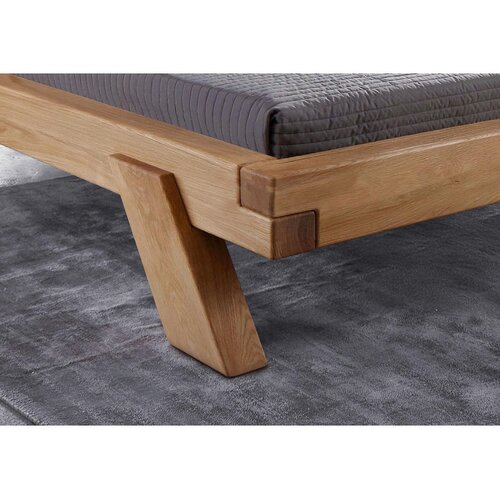 Livetastic POSTELJA IZ TRAMOV 180 cm x 200 cm , les divji hrast Slike