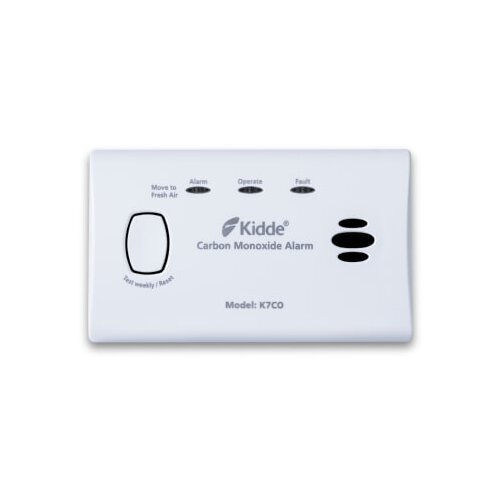 KIDDE Detektor ogljikovega monoksida K7CO (85 dB, 11,9 x 7,2 x 3,9 cm) Cene