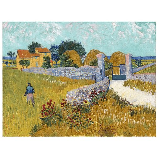 Fedkolor reprodukcija slike Vincenta Van Gogha -Farmhouse in Provence, 40 x 30 cm Cijene