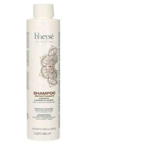  Bheyse Ristrutturante Shmpoo 200ml - &amp;Scaron;ampon za suvu i o&amp;scaron;tećenu kosu Slike