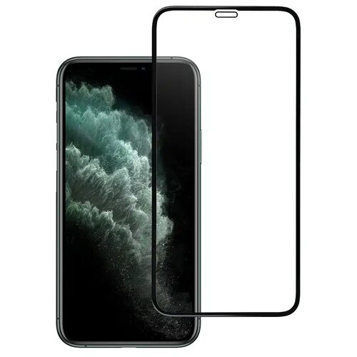  Star Kaljeno staklo za iPhone X / iPhone XS / iPhone 11 Pro 5D Full Cover crno Slike