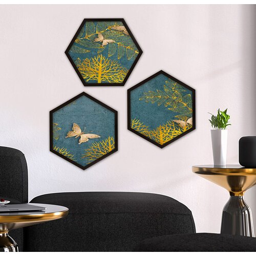Wallity uramljena slika 6GEN157219, 35x35 cm, 3 dela Cene