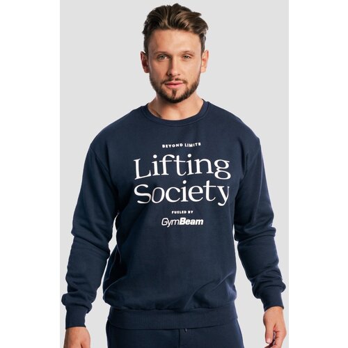 GymBeam lifting society sweatshirt nightfall 112075 Slike