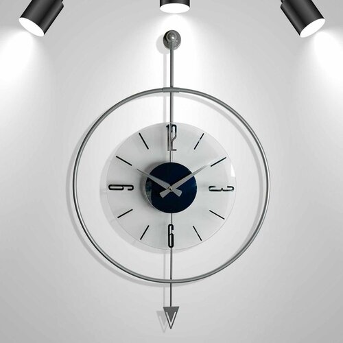WALLXPERT Multikolorni dekorativni metalni zidni sat VLNT01GUSE Cene