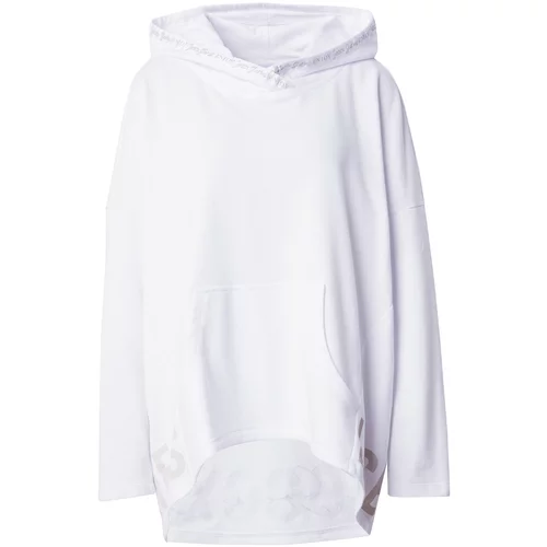 Soccx Sweater majica bež / crna / bijela