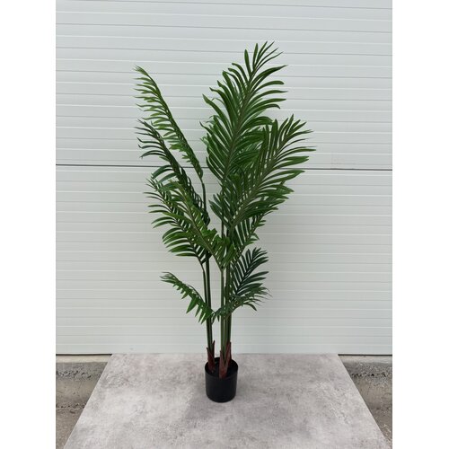 Polydecor Ve&scaron;tačka biljka Bamboo Palm, 140 cm, Zelena Cene