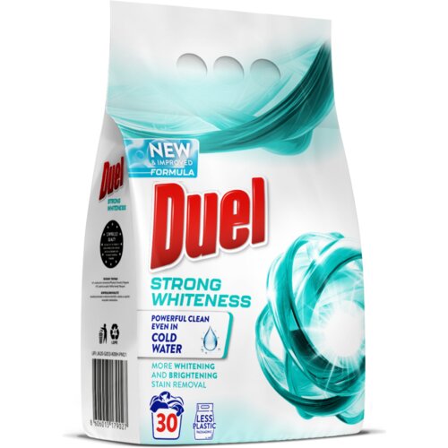 Duel praškasti deterdžent strong whiteness, 2.7kg Cene