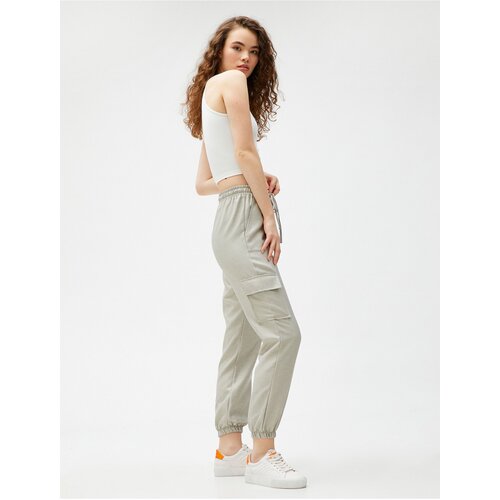 Koton Pants as Gray Cene