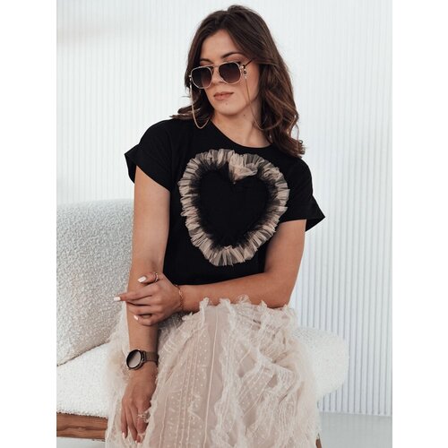 DStreet Women&amp;#039;s T-shirt TICKER black Slike