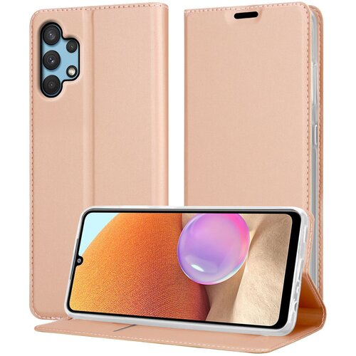 Cadorabo Case, združljiv s Samsungom v elegantnem rosă &permil; Gold - za&scaron;čitni pokrov z magnetnim zapiranjem, stoječo funkcijo in režo za kartico, (20694915) Cene