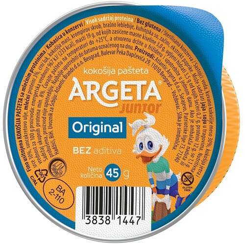 Argeta Pasteta junior 45g Cene