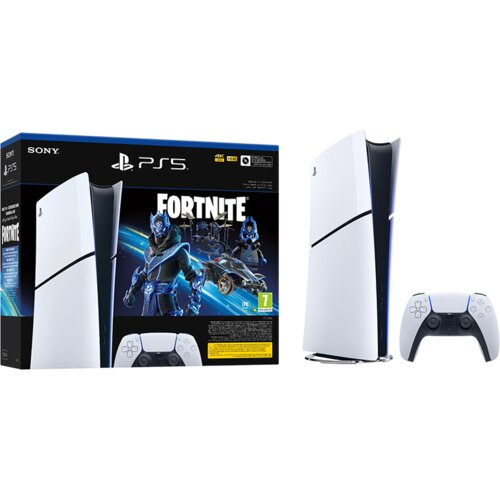 Playstation 5 Slim Digital Edition D chassis + Fortnite VCH (voucher) 1000045170 Slike