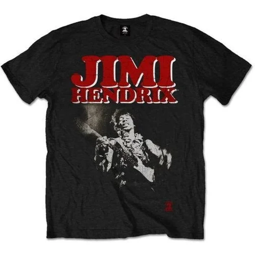 Jimi Hendrix Košulja Block Logo Unisex Black L