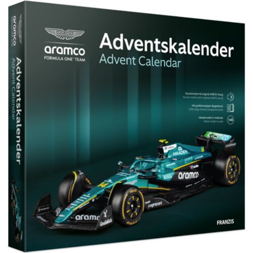 Franzis Aston Martin Aramco F1 - adventni koledar 1:43 - 1 kos. Cene