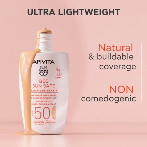 Apivita Tonirani fluid za lice Bee Sun Safe, SPF 50, 50 ml Slike