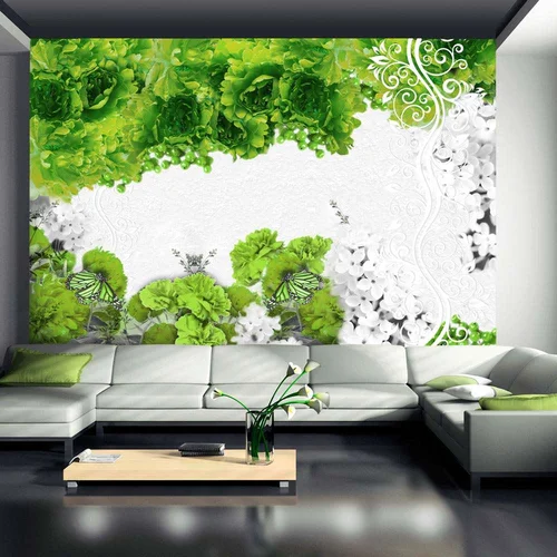  tapeta - Colors of spring: green 350x245