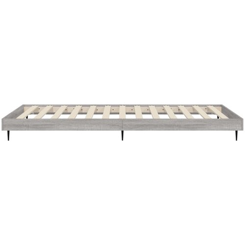  Okvir za krevet boja hrasta 100x200 cm od konstruiranog drva Slike
