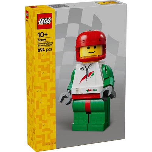 Lego Iconic - Uvećana Minifigura trkačkog vozača (40819) Slike