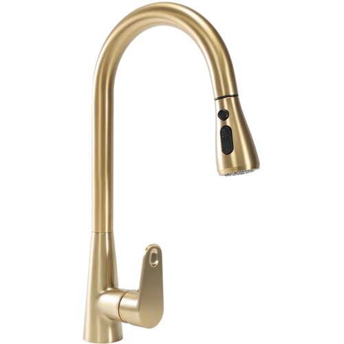 REA Bath Mild Kuhinjski mešalnik Gold Brushed Cene