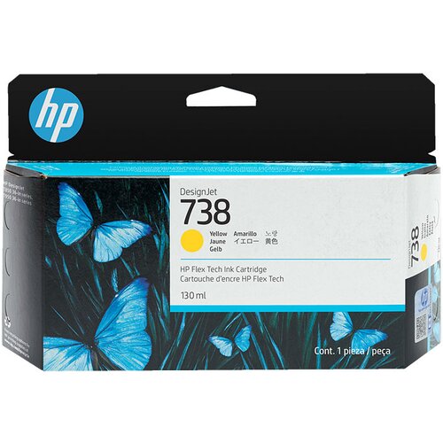 HP Tinte 738 498N7A Gelb" Cijene