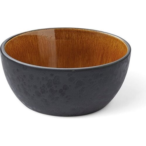 Bitz Skodelica za kosmiče 14 cm - črna / jantarna Slike