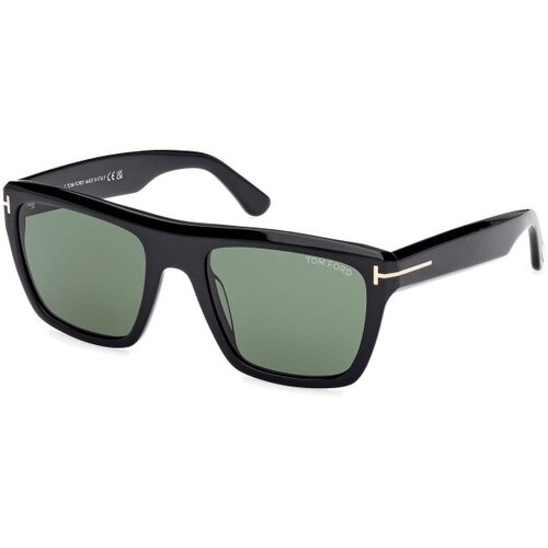 Tom Ford Alberto FT1077 01N ONE SIZE (55) Črna/Zelena Cene