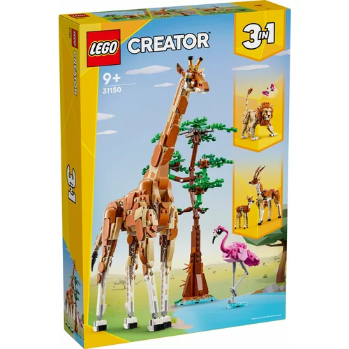 Lego Creator 3in1 31150 Divlje životinje sa safarija