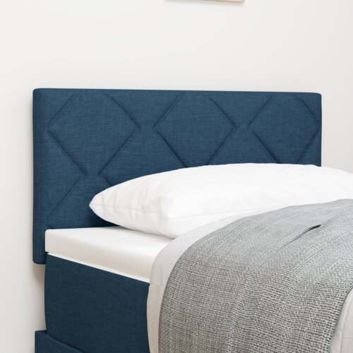  Vzglavje z LED lučmi z vzglavjem Modra 180 cm blago, (5000043991) Cene