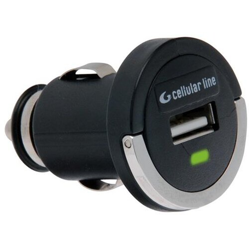Cellular Line Auto punjač 5W USB-A, crni Slike