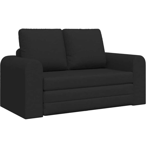  Krevet na razvlačenje 60cm Crna tkanina Slike