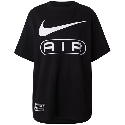 Nike Sportswear Majica 'Air' črna / bela