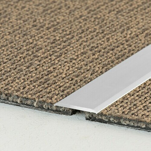 LOGOCLIC Prehodni profil 114 (Srebrne barve, 1 m x 24 mm x 2 mm, Vrsta montaže: Lepljenje) Cene