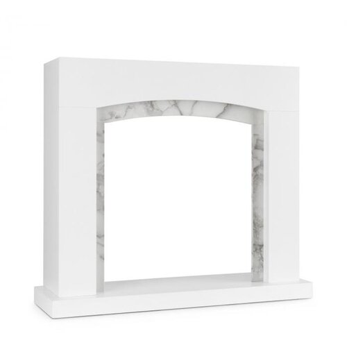 Klarstein studio frame ii, pokrov kamina, mdf, dekoracija iz marmorja Cene