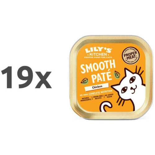 Lily&amp;#039;s Kitchen Smooth Pat&amp;eacute; Adult - pi&amp;scaron;čanec 19 x 85 g Slike