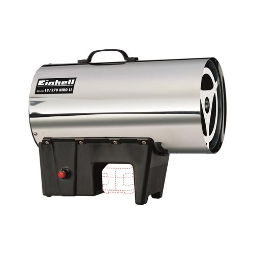 Einhell GE-HG 18/370 Niro Li-Solo akkus hől&amp;eacute;gbef&amp;uacute;v&amp;oacute; (akku &amp;eacute;s t&amp;ouml;ltő n&amp;eacute;lk&amp;uuml;l) Slike