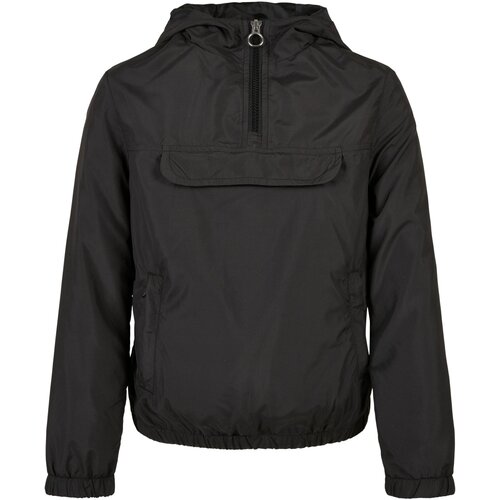 Urban Classics Kids Girls&amp;#039; Basic Sweater Jacket Black Slike