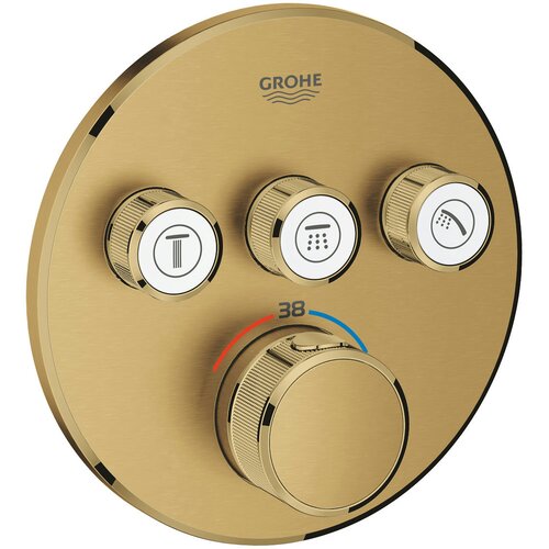 Grohe Grohtherm Smartcontrol me&scaron;ač termo sa 3 f Brushed Cool sunrise 29121GN0 Cene